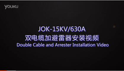 JOK-15KV630A雙電纜加避雷器安裝視頻